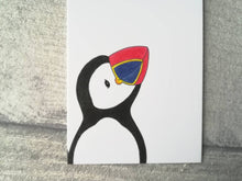 Load image into Gallery viewer, Puffin bookmark, page marker, bookmark gift, book lover, book worm
