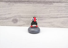 Load image into Gallery viewer, Miniature penguins, puffins and seals. Pottery and glass tiny ornament. Cute mini penguin, puffin or seal.
