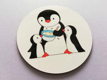 Load image into Gallery viewer, Penguins kitchen coaster
