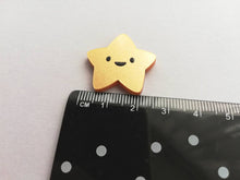 Load image into Gallery viewer, Mum you are a star magnet, gold acrylic, mini cute happy super star, mothers day, Christmas, birthday, thank you
