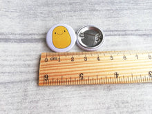 Load image into Gallery viewer, A little sunbeam button badge, positive, happy, supportive, sun, care, mini badge
