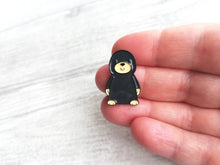 Load image into Gallery viewer, Motivational mole enamel pin, positive gift, you matter pin, small cute mole
