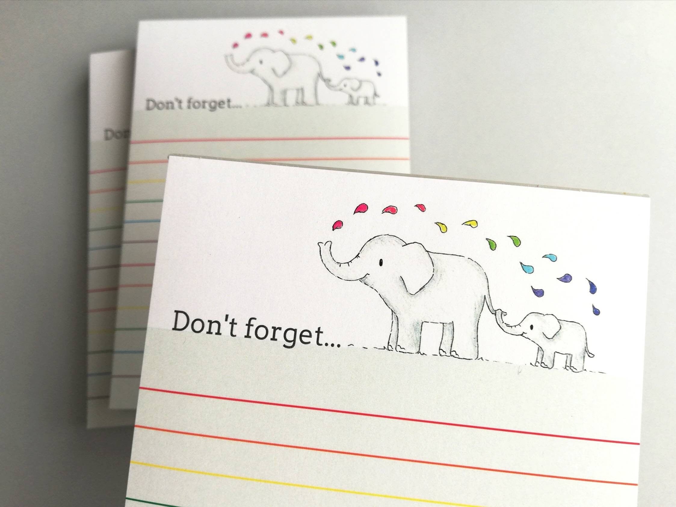 Kate Notepad Elephant A6 notepad – by Kate Elford